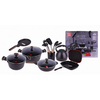 Set 20 piese  oale +capace...